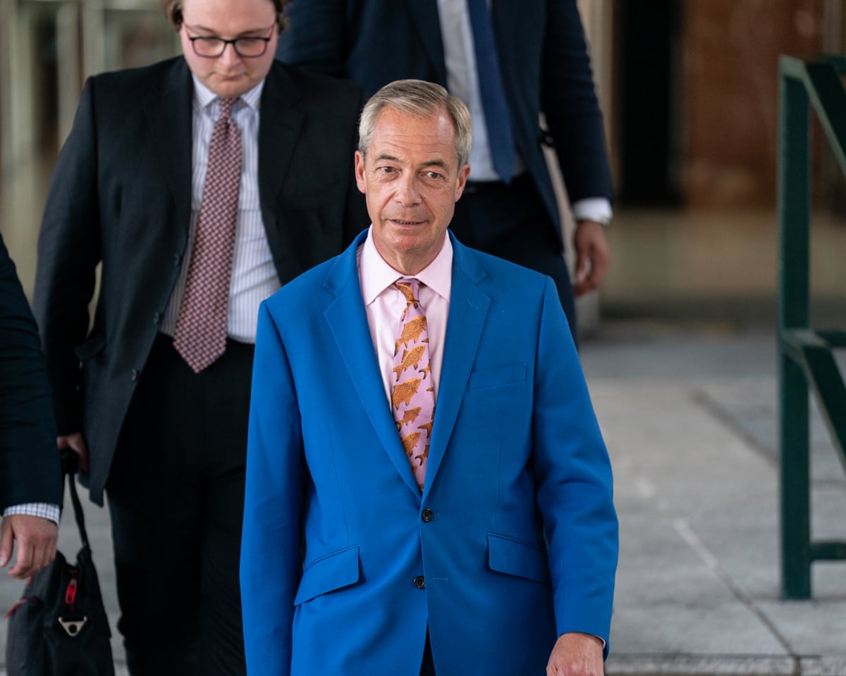 Labour, Tories and Lib Dems refuse to stand in byelection with Farage's resignation labelled 'desperate stunt' – as it happened | Politics | The Guardian