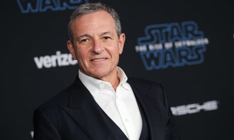 Disney’s chief executive, Bob Iger, at the premiere of Star Wars: The Rise of Skywalker in Los Angeles.