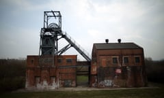 The remains of the main colliery in Barnsley.
