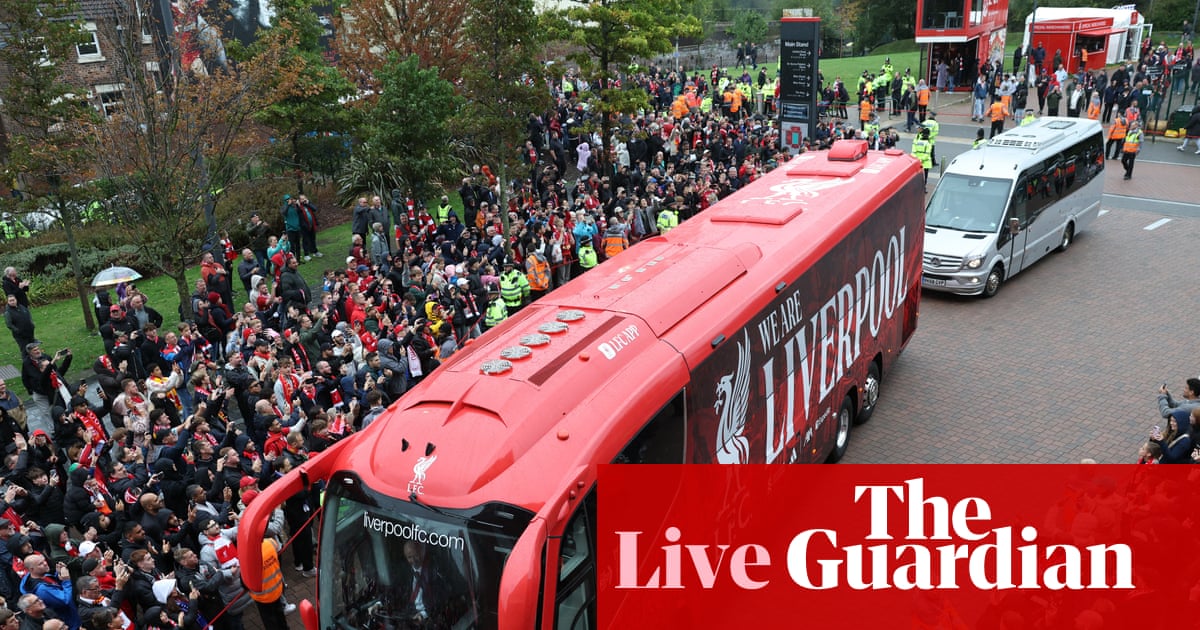 Liverpool v Everton: Premier League live