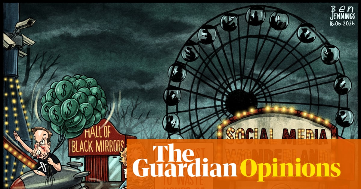 Ben Jennings on the UK’s social media ban for under-16s – cartoon