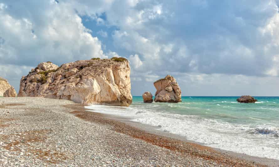 Famous touristic landmark Aphrodite’s Rock