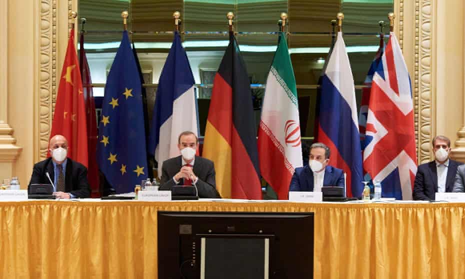 Delegates to the Iran nuclear talks in Vienna