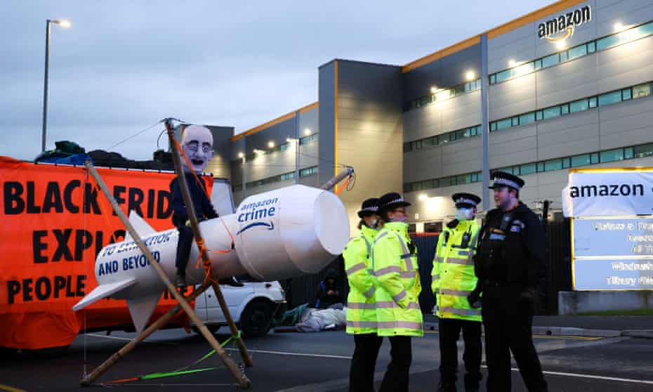 Extinction Rebellion Blockades Amazon Uk Hubs On Black Friday Amazon The Guardian Extinction Rebellion Blockades Amazon Uk Hubs On Black Friday Amazon The Guardian