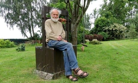 Walter Schwarz at his home in Abberton, near Colchester, Essex. He was one of the first British journalists to take environmentalism seriously.