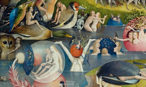 A detail from the central panel of The Garden of Earthly Delights.