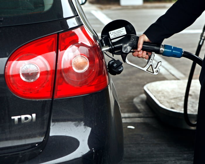UK diesel price hits record high of £2 a litre