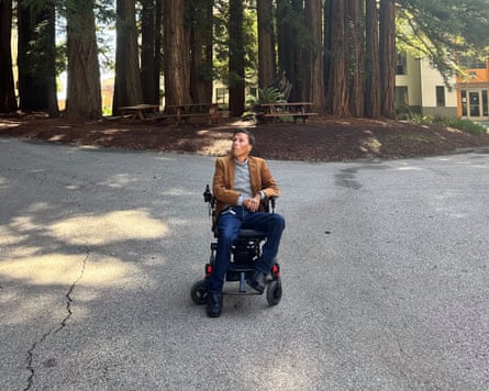 Jan Grue on the campus of University of California Santa Cruz.