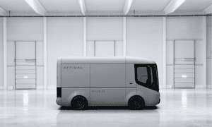 Arrival describes its vans as ‘generation 2 electric vehicles’.