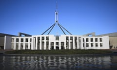 Parliament House in Canberra