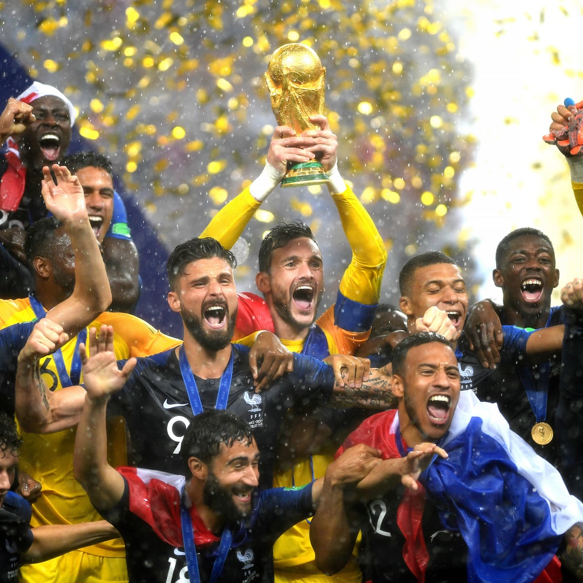 France Seal Second World Cup Triumph With 4 2 Win Over Brave Croatia Football The Guardian France Seal Second World Cup Triumph With 4 2 Win Over Brave Croatia Football The Guardian