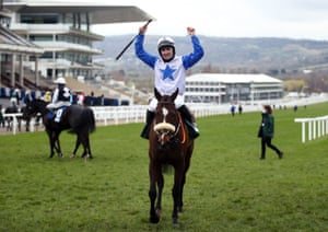 Belfast Banter ridden by Kevin Sexton wins the County Handicap Hurdle.