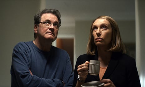 Colin Firth and Toni Collette in The Staircase.
