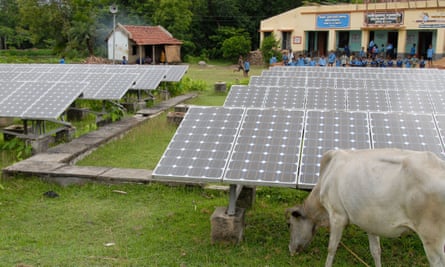 Photovoltaic park, India