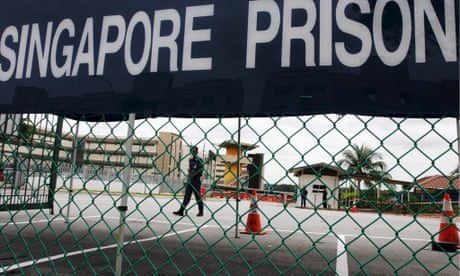 Changi prison in Singapore