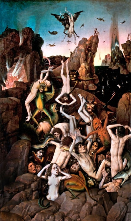 Drop in any time … The Fall of the Damned by Dirk Bouts.