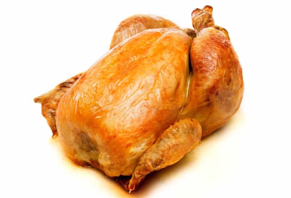 a roast chicken