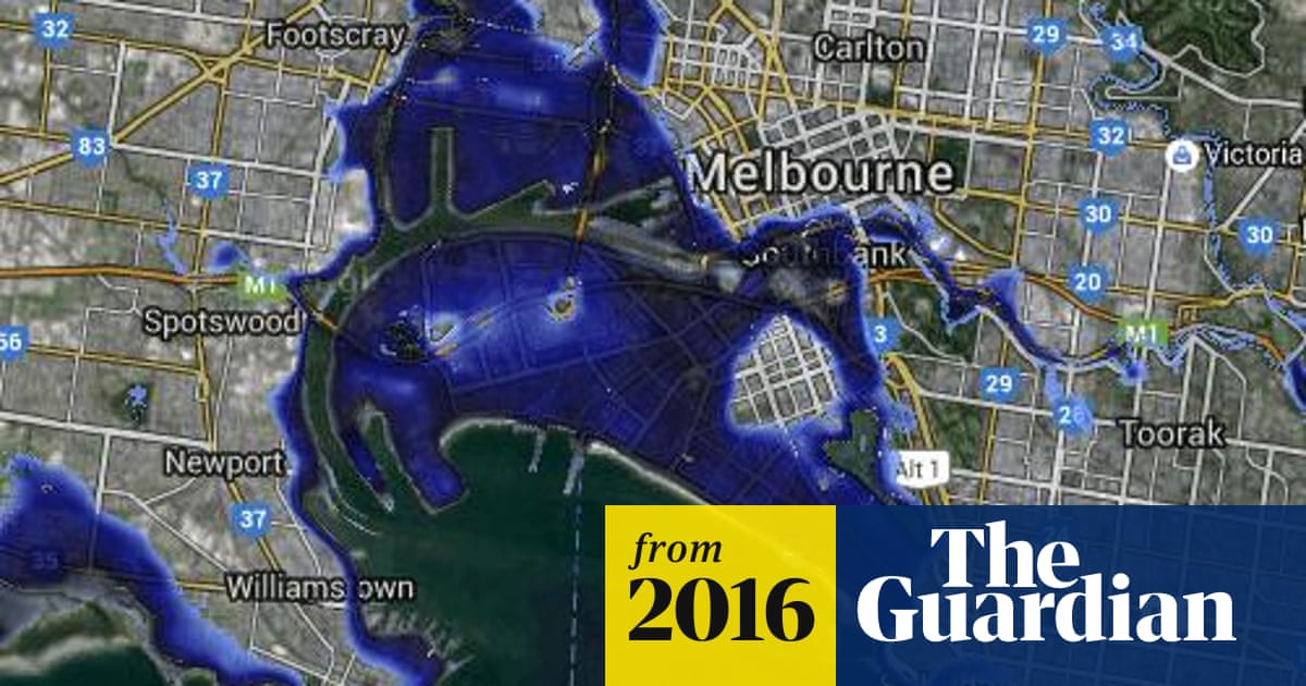 Climate Change Website Reveals Which Homes Will Be Swamped By Rising Sea Levels Climate Change The Guardian Rising Sea Levels Map