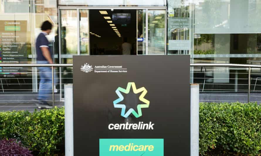 File photo of a Centrelink office in Sydney, Australia