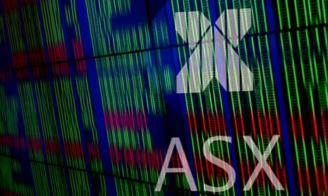 File photo of market boards at the Australian Stock Exchange (ASX) in Sydney