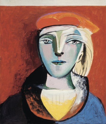 Picasso’s Portrait of Marie-Thérèse in a Red Beret (1937).