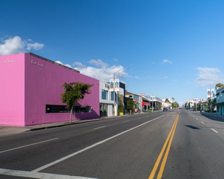 Melrose Avenue in LA in 2020. Melrose Avenue in LA in 2020.