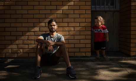 Isaiah with one of his sons