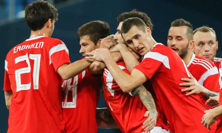 Hosts Russia celebrated a 3-3 draw with Spain this week but have a squad of few stars