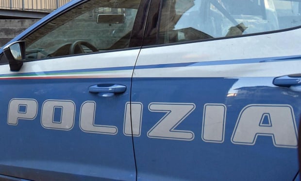 Italian police car