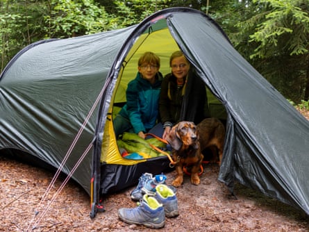 Camping in the Black Forest in Germany