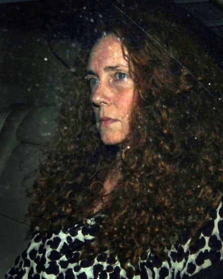 Rebekah Brooks leaves the office of the News of the World, 7 July, 2011.