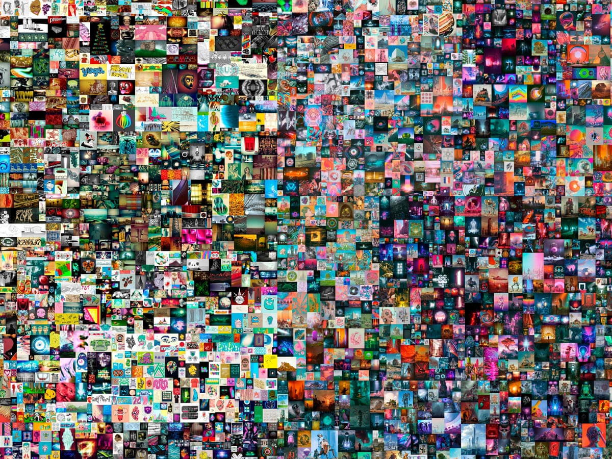 Christie's auctions 'first digital-only artwork' for $70m | Art and design | The Guardian