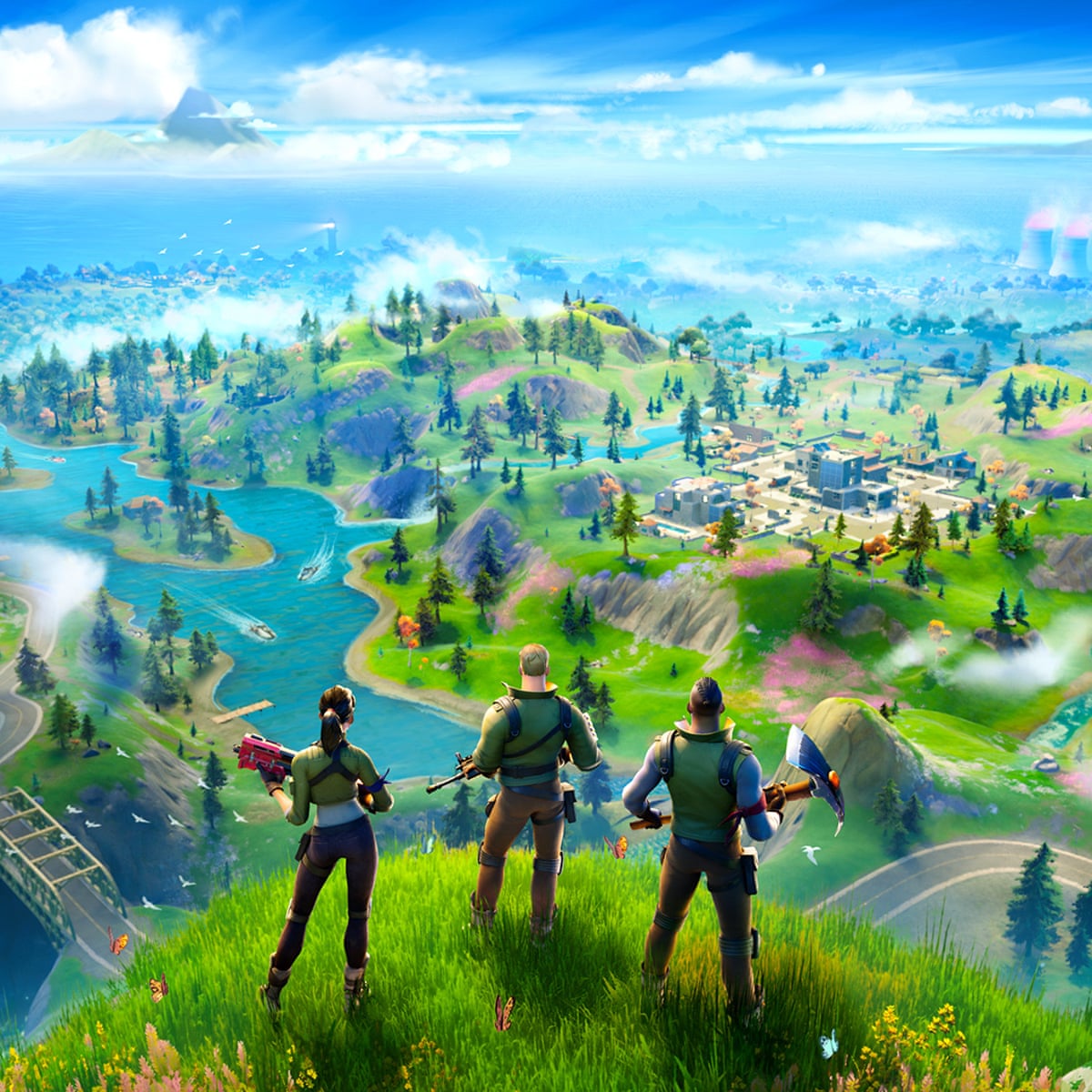 Fortnite Chapter 2 Is Live With New Map Weapons And More Fortnite The Guardian