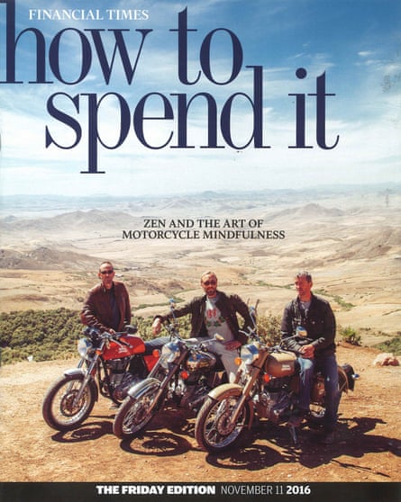 The 11 November 2016 cover of How to Spend It