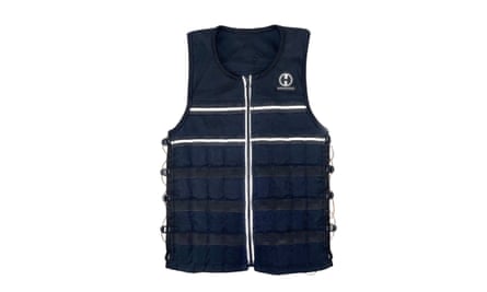 Hyperwear weighted vest.