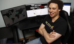Marcus Hutchins, an IT security blogger from Ilfracombe, became an ‘accidental hero’ when he halted the global cyber-attack that hit the NHS.