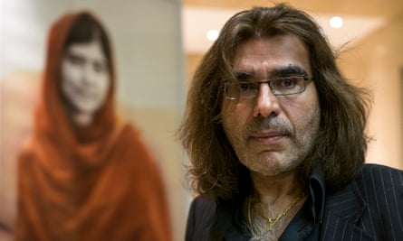 Artist Nasser Azam was inspired by Yousafzai’s activism.
