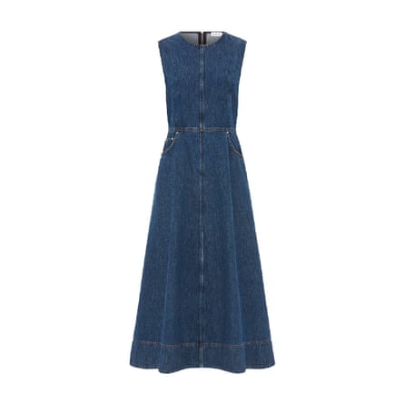 Aligne Waterlilly denim maxidress