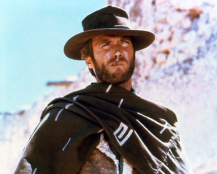 Clint Eastwood in A Fistful of Dollars.