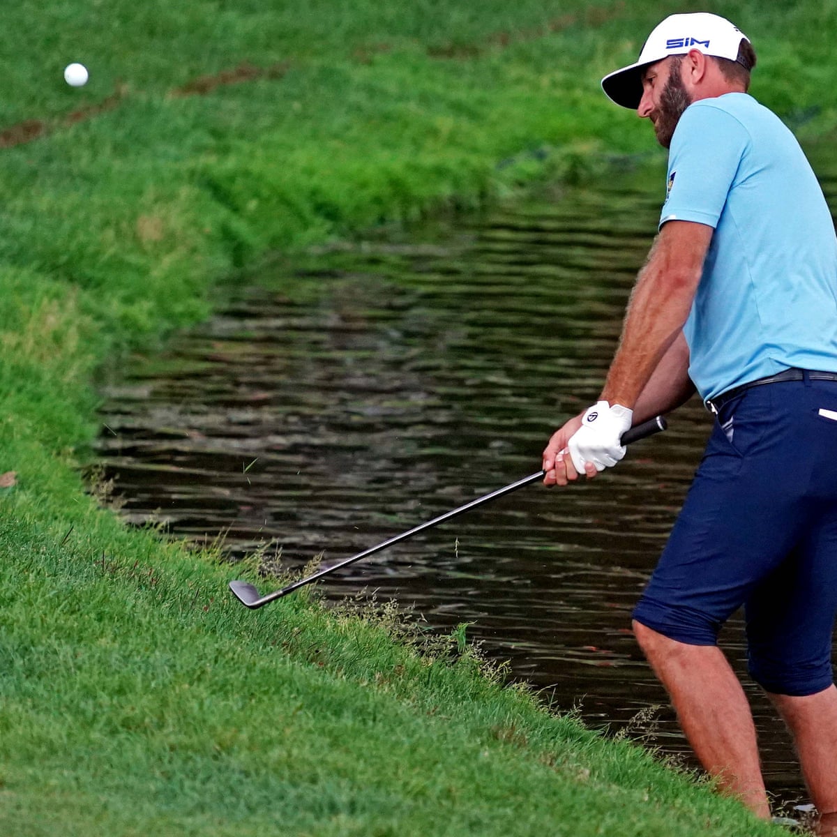 Dustin Johnson Hangs On To Win Travelers Championship By One Stroke Golf The Guardian
