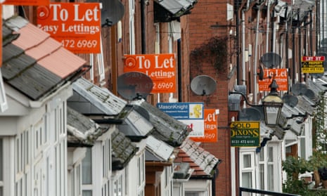 ‘To let’ signs in Birmingham