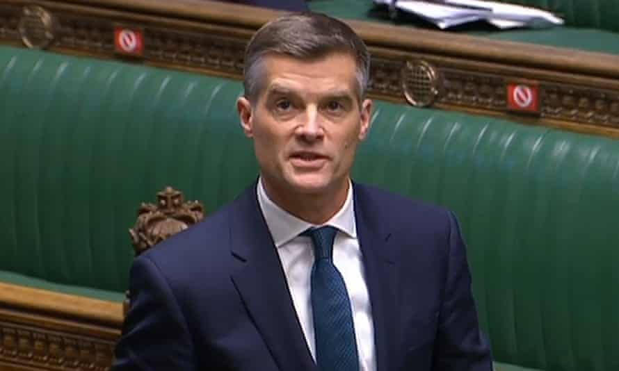 Conservative MP Mark Harper in the Commons.