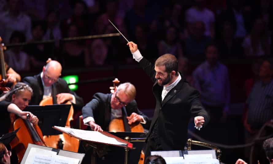 Omer Meir Wellber at the 2019 Proms.