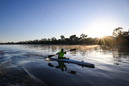 Andrew Miller encourages visitors to forget their crocodile fears and enjoy the Fitzroy.
