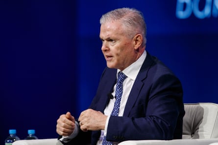 Santos CEO Kevin Gallagher during the APPEA conference on Thursday.