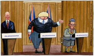 Steve Bell On Boris Johnson S Daily Coronavirus Briefings Cartoon Opinion The Guardian