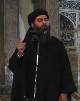 Abu Bakr al-Baghdadi is said to have survived the attack in September