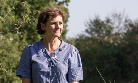 Isabella Tree, author of Wilding and architect behind the wilding project at her home on the Knepp estate. 19 July 2021 Picture by Jack Hill/The Times and Sunday Times.