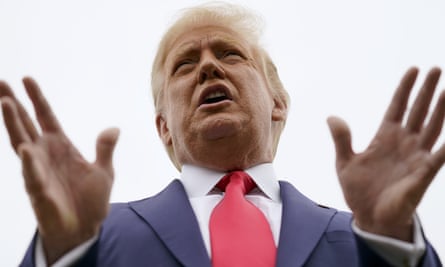 Trump Denies Series Of Mini Strokes After Book Reports Mystery Hospital Visit Donald Trump The Guardian