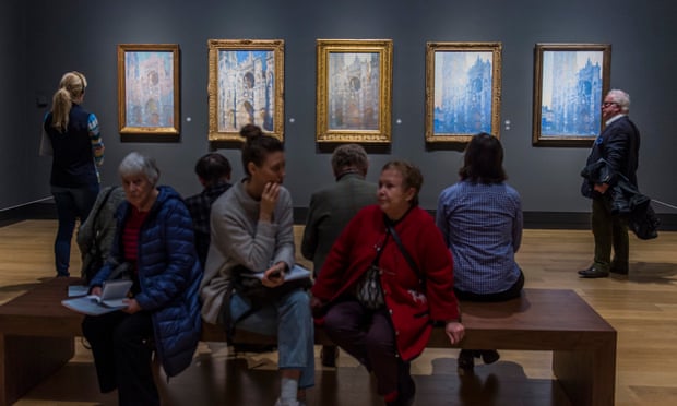 A Monet exhibition in the National Gallery.